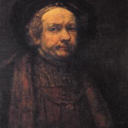 《自画像》伦勃朗(Rembrandt)高清作品欣赏