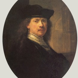 《自画像》伦勃朗(Rembrandt)高清作品欣赏