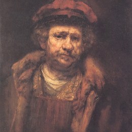 《自画像》伦勃朗(Rembrandt)高清作品欣赏