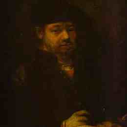 《素描自画像》伦勃朗(Rembrandt)高清作品欣赏