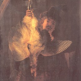 《比滕的自画像》伦勃朗(Rembrandt)高清作品欣赏