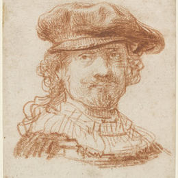 《自画像》伦勃朗(Rembrandt)高清作品欣赏