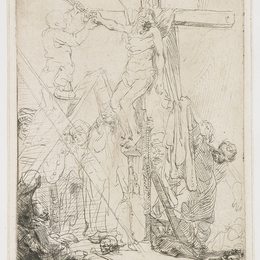 《十字架的下降》伦勃朗(Rembrandt)高清作品欣赏