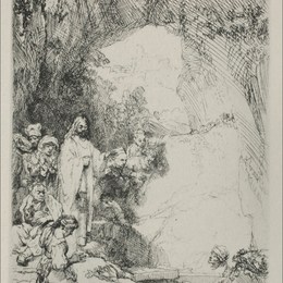 《一个小盘子的复活》伦勃朗(Rembrandt)高清作品欣赏