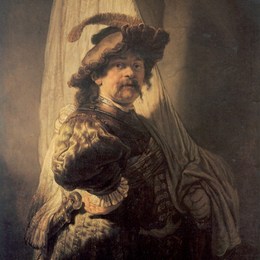 《标准持票人》伦勃朗(Rembrandt)高清作品欣赏