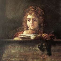 《提多》伦勃朗(Rembrandt)高清作品欣赏