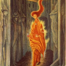 《呼叫》雷梅迪奥斯?瓦罗(Remedios Varo)高清作品欣赏