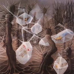 《冬季寓言》雷梅迪奥斯?瓦罗(Remedios Varo)高清作品欣赏