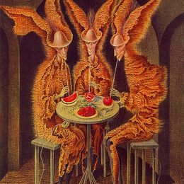 《植物吸血鬼》雷梅迪奥斯?瓦罗(Remedios Varo)高清作品欣赏