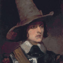 理查德德·达德(Richard Dadd)高清作品:Portrait of Augustus Leopold Egg