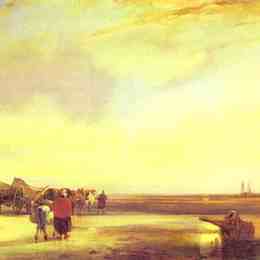 《布洛涅沙漠》理查德德·帕克斯·伯宁顿(Richard Parkes Bonington)高清作品欣赏