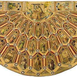 《金羊毛勋章的礼拜仪式》罗伯特.康宾(Robert Campin)高清作品欣赏
