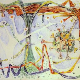 《形态学》瓦贾达拉霍斯(Roberto Matta)高清作品欣赏