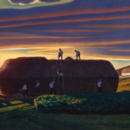 《和沃德的堆栈。爱尔兰》罗克韦尔·肯特(Rockwell Kent)高清作品欣赏