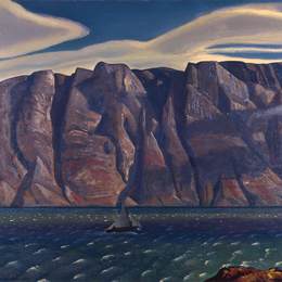 《格陵兰岛飑》罗克韦尔·肯特(Rockwell Kent)高清作品欣赏