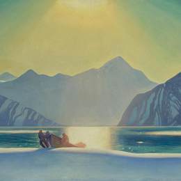 《阿拉斯加太阳眼镜》罗克韦尔·肯特(Rockwell Kent)高清作品欣赏