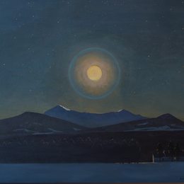 《月光，冬天》罗克韦尔·肯特(Rockwell Kent)高清作品欣赏