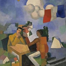《征服空气》罗杰·德·拉·弗雷纳耶(Roger de La Fresnaye)高清作品欣赏