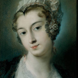 《泰罗里纳旅馆老板》罗萨尔巴·卡列拉(Rosalba Carriera)高清作品欣赏