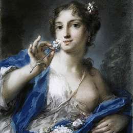 《春天》罗萨尔巴·卡列拉(Rosalba Carriera)高清作品欣赏