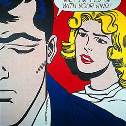 《算了吧！忘了我吧！》罗伊·李奇登斯坦(Roy Lichtenstein)高清作品欣赏