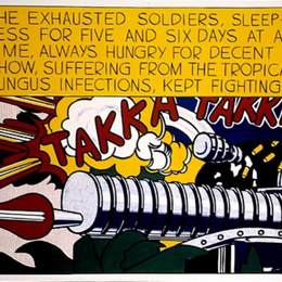 《塔卡塔卡》罗伊·李奇登斯坦(Roy Lichtenstein)高清作品欣赏