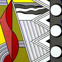 《现代绘画与谱写》罗伊·李奇登斯坦(Roy Lichtenstein)高清作品欣赏