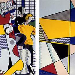 《特拉维夫壁画》罗伊·李奇登斯坦(Roy Lichtenstein)高清作品欣赏