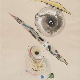 《无题》鲁道夫·鲍尔(Rudolf Bauer)高清作品欣赏