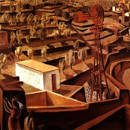 《尸体景观》萨尔瓦多·达利(Salvador Dali)高清作品欣赏