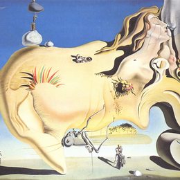 《伟大的自慰者》萨尔瓦多·达利(Salvador Dali)高清作品欣赏