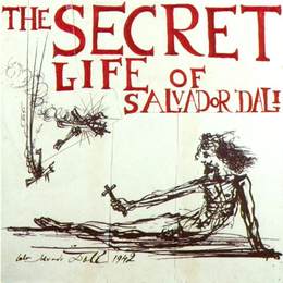 《《萨尔瓦多的秘密生活》海报设计》萨尔瓦多·达利(Salvador Dali)高清作品欣赏