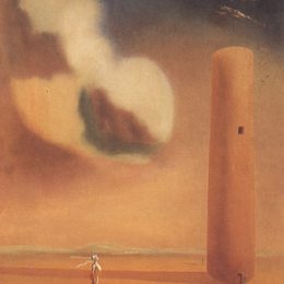《痛苦的迹象》萨尔瓦多·达利(Salvador Dali)高清作品欣赏