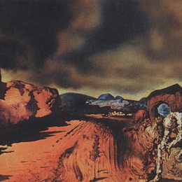 《头戴蓝色马蹄铁的男人》萨尔瓦多·达利(Salvador Dali)高清作品欣赏