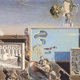 《照亮的快乐》萨尔瓦多·达利(Salvador Dali)高清作品欣赏