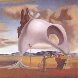 《雨后返祖遗迹》萨尔瓦多·达利(Salvador Dali)高清作品欣赏