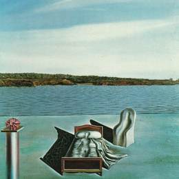 《超现实主义构图与隐形人物》萨尔瓦多·达利(Salvador Dali)高清作品欣赏