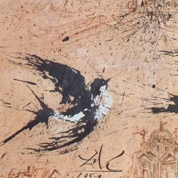 《燕子》萨尔瓦多·达利(Salvador Dali)高清作品欣赏