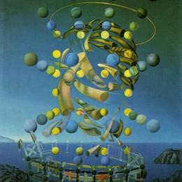 《拉斐尔麦当娜的最高速度》萨尔瓦多·达利(Salvador Dali)高清作品欣赏
