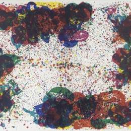 《珊瑚琴九》山姆·弗朗西斯(Sam Francis)高清作品欣赏