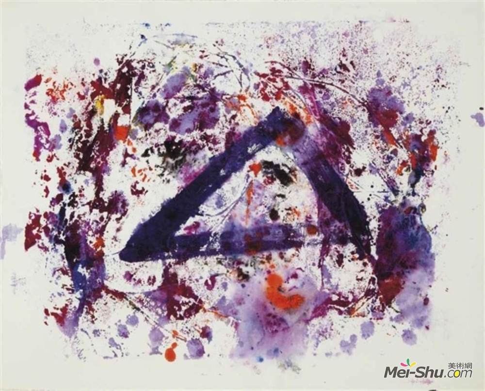 山姆·弗朗西斯(sam francis)高清作品:untitled(sf220s)