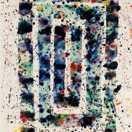 《无题（SF75-102）》山姆·弗朗西斯(Sam Francis)高清作品欣赏