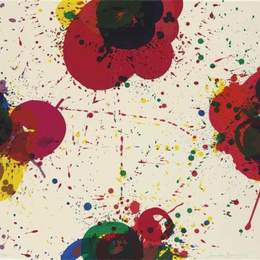 《再次红》山姆·弗朗西斯(Sam Francis)高清作品欣赏