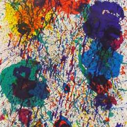 《山姆·暴露5 1983年5月19日的海报》山姆·弗朗西斯(Sam Francis)高清作品欣赏