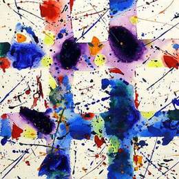 《无题》山姆·弗朗西斯(Sam Francis)高清作品欣赏