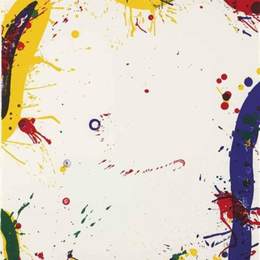 山姆·弗朗西斯(Sam Francis)高清作品:Upper Yellow II (Lembark L73)