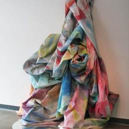 《壁栅镜》山姆·吉列姆(Sam Gilliam)高清作品欣赏