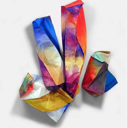 《无题》山姆·吉列姆(Sam Gilliam)高清作品欣赏