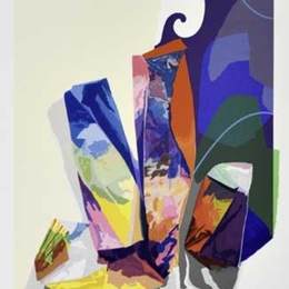 《无题》山姆·吉列姆(Sam Gilliam)高清作品欣赏