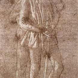 《两位常设人物研究》山德罗·波提切利(Sandro Botticelli)高清作品欣赏